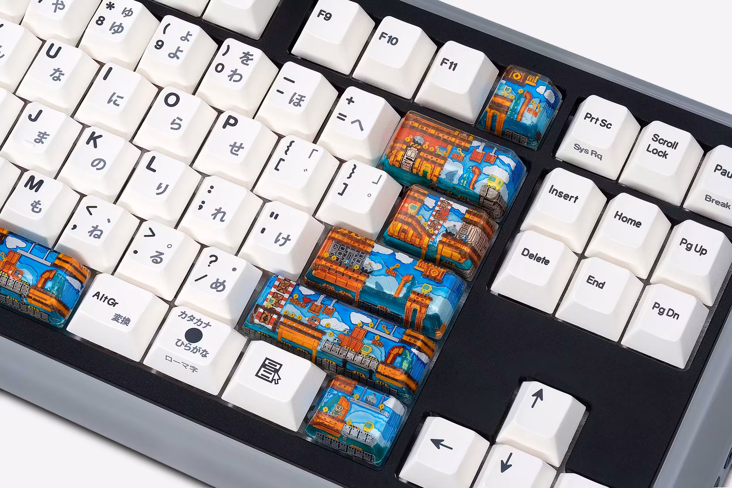 8bits series artisan keycaps 2043