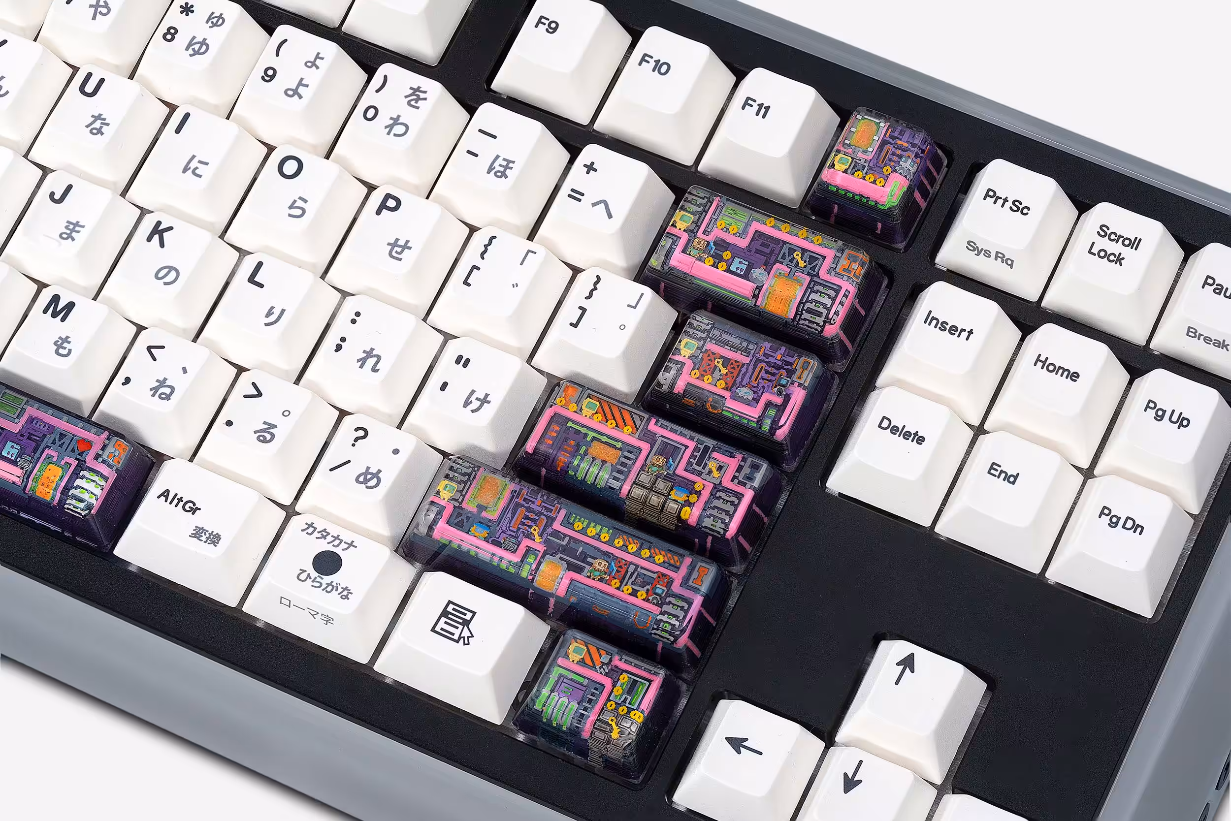 8bits series artisan keycaps 2045