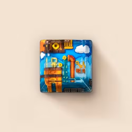 8bits series artisan keycaps 2067