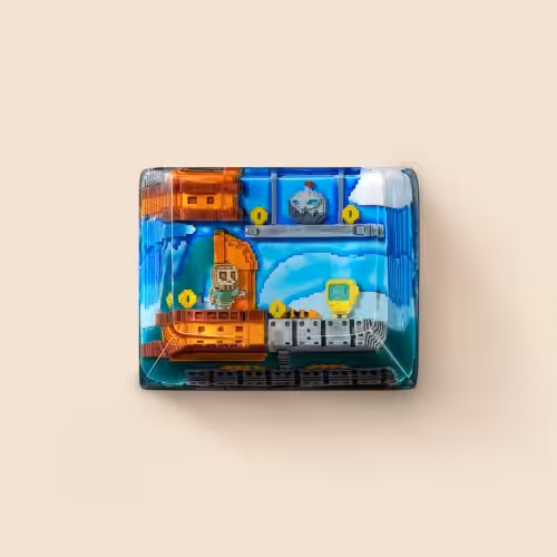 8bits series artisan keycaps 2070