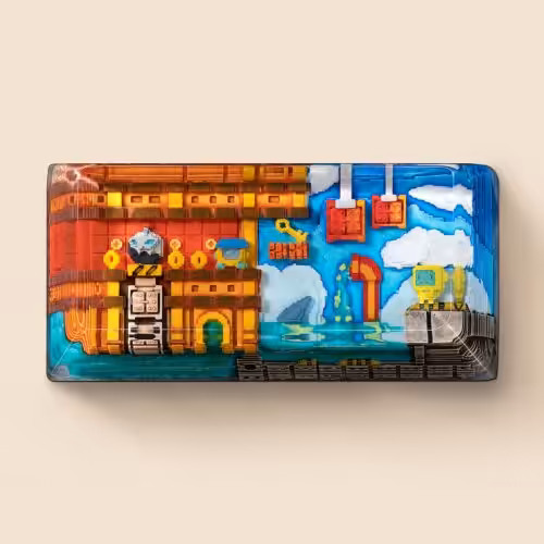 8bits series artisan keycaps 2076