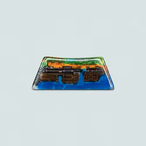 8bits series artisan keycaps 2113