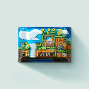 8bits series artisan keycaps 2115