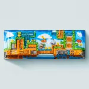 8bits series artisan keycaps 2124