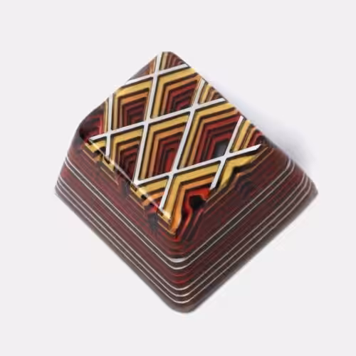 Artifact Series – Lozenge Valleys Keycap by Jelly Key