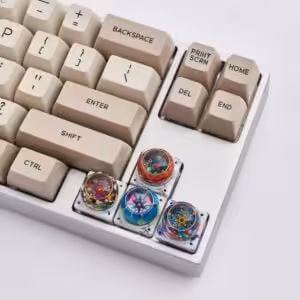 Banjelly Key Mosaic Resin Keycapsphimjelly Key Mosaic Resin Keycaps2