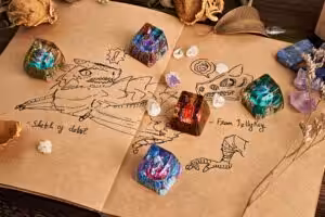 Conceptjelly Key Resin Keycap Dragon3