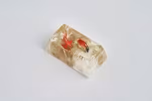 D4 Jelly Key Zend Pond Artisan Keycaps078