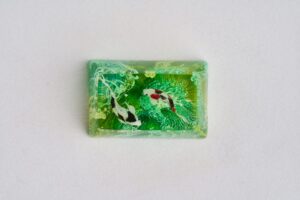 E3 Jelly Key Zend Pond Artisan Keycaps180