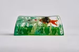 E4 Jelly Key Zend Pond Artisan Keycaps349