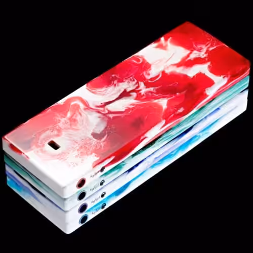 Serenity – Collision keyboard case - artisan keycap by Jelly Key