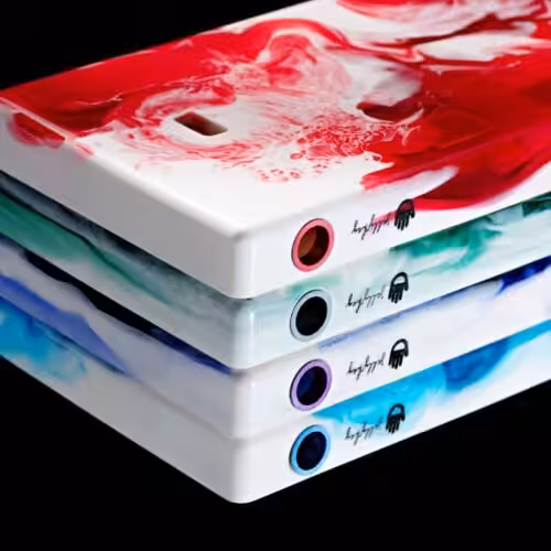 Serenity – Collision keyboard case - artisan keycap by Jelly Key
