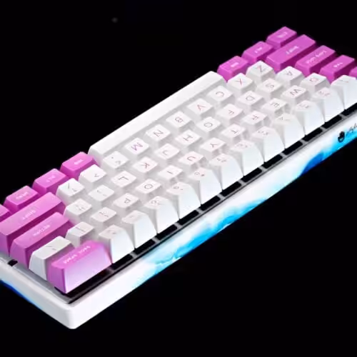 Serenity – Collision keyboard case - artisan keycap by Jelly Key