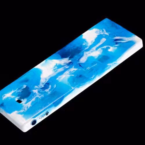 Serenity – Collision keyboard case - artisan keycap by Jelly Key