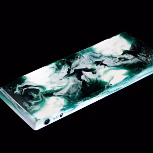Serenity – Collision keyboard case - artisan keycap by Jelly Key