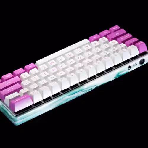 Serenity – Collision keyboard case - artisan keycap by Jelly Key
