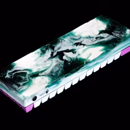 Serenity – Collision keyboard case - artisan keycap by Jelly Key