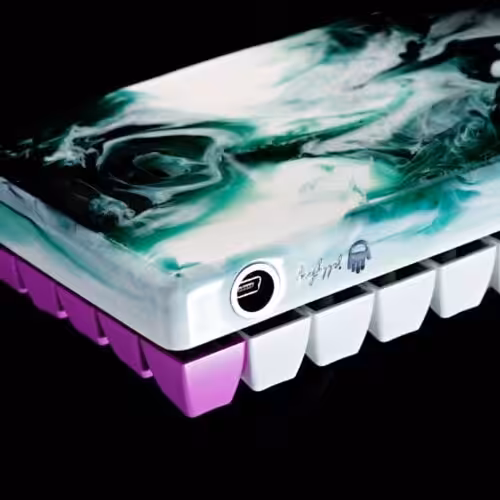 Serenity – Collision keyboard case - artisan keycap by Jelly Key