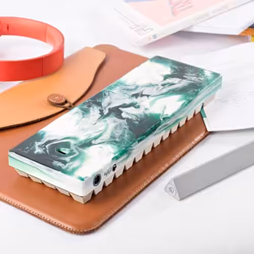 Serenity – Collision keyboard case - artisan keycap by Jelly Key