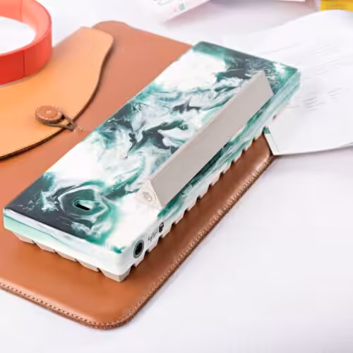 Serenity – Collision keyboard case - artisan keycap by Jelly Key