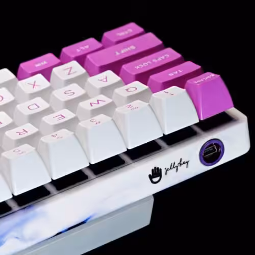 Serenity – Collision keyboard case - artisan keycap by Jelly Key