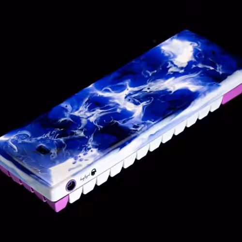 Serenity – Collision keyboard case - artisan keycap by Jelly Key
