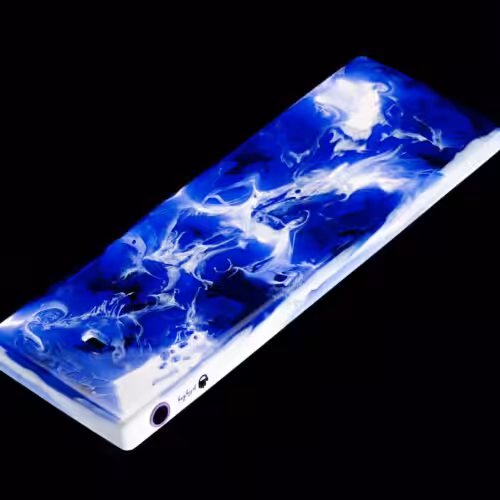 Serenity – Collision keyboard case - artisan keycap by Jelly Key