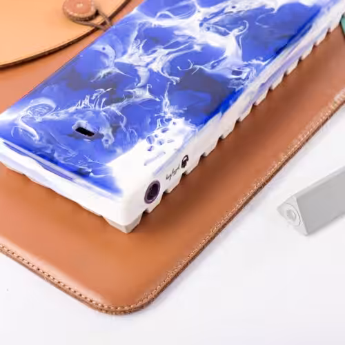 Serenity – Collision keyboard case - artisan keycap by Jelly Key