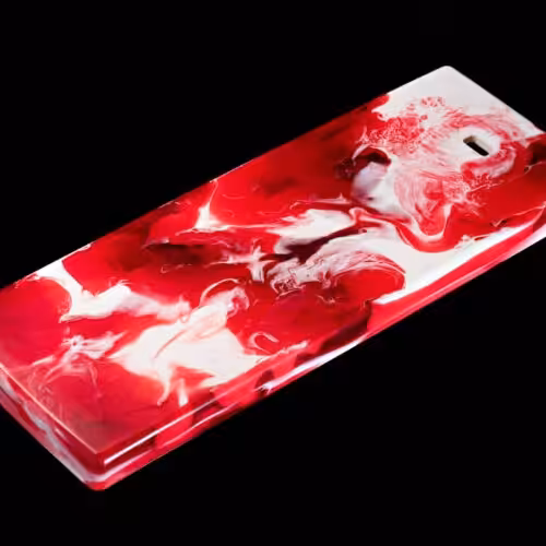 Serenity – Collision keyboard case - artisan keycap by Jelly Key