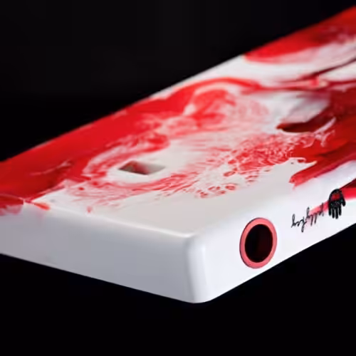 Serenity – Collision keyboard case - artisan keycap by Jelly Key