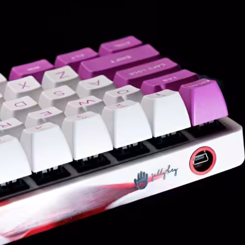 Serenity – Collision keyboard case - artisan keycap by Jelly Key