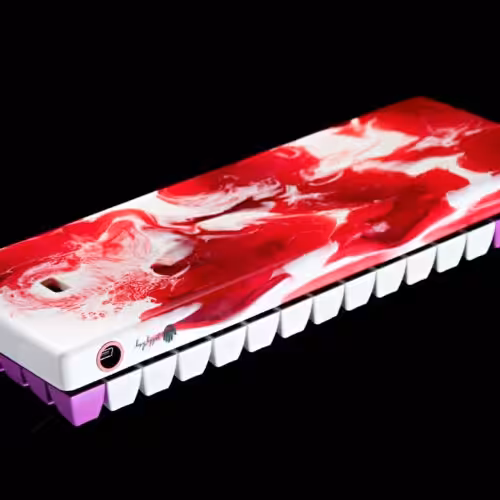 Serenity – Collision keyboard case - artisan keycap by Jelly Key