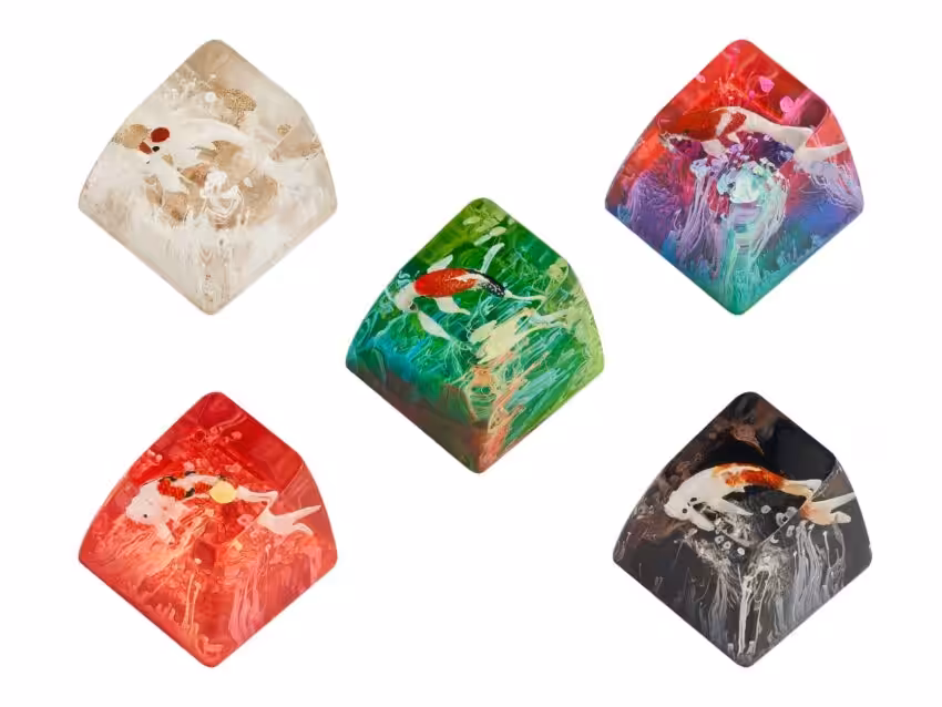 Jelly Key Zend Pond Keycaps 1