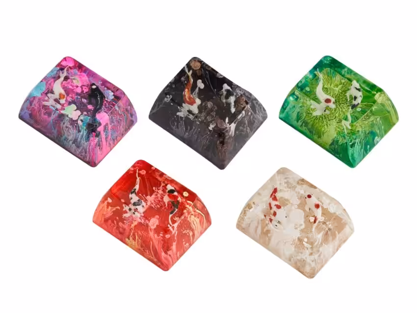 Jelly Key Zend Pond Keycaps 2