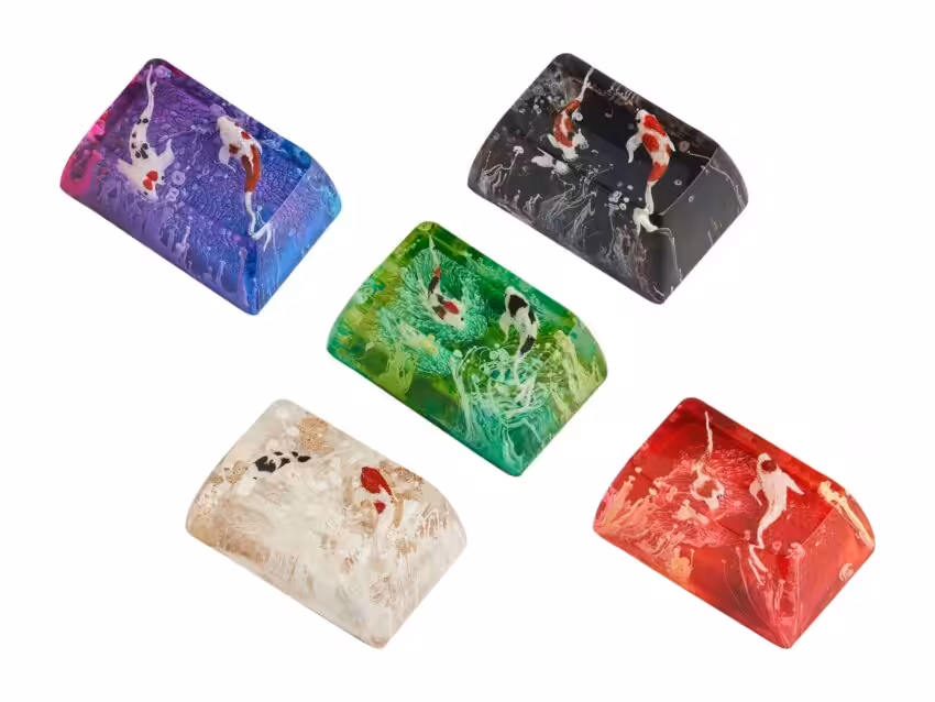 Jelly Key Zend Pond Keycaps 3