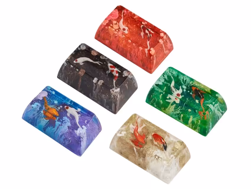 Jelly Key Zend Pond Keycaps 4