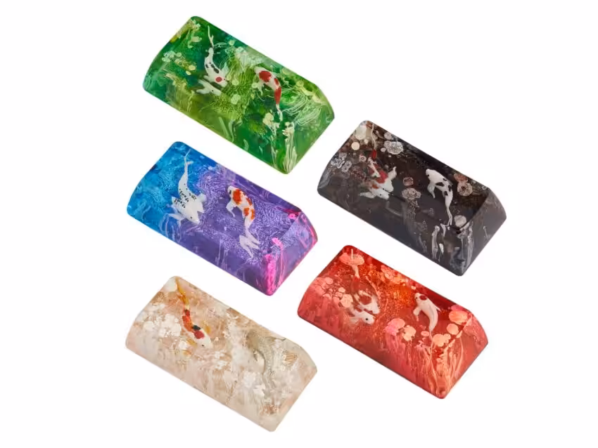 Jelly Key Zend Pond Keycaps 5