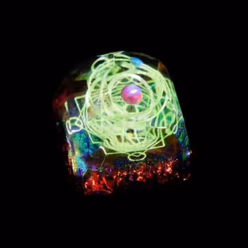 Jelly Key Artisan Resin Keycaps For Mechanical Keyboards 043