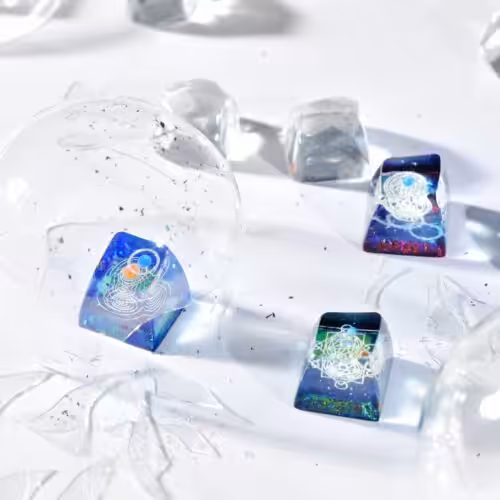 Jelly Key Artisan Resin Keycaps For Mechanical Keyboards 062