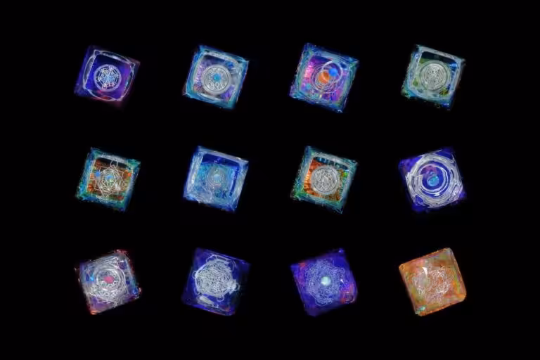 Jelly Key Artisan Resin Keycaps For Mechanical Keyboards 111
