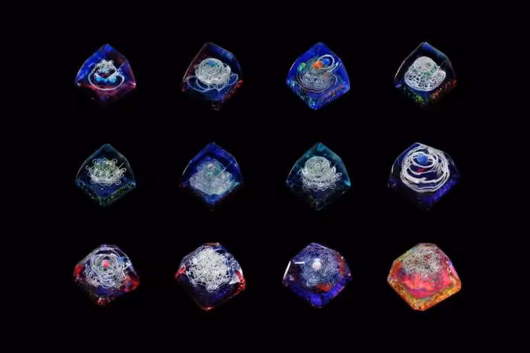 Jelly Key Artisan Resin Keycaps For Mechanical Keyboards 113