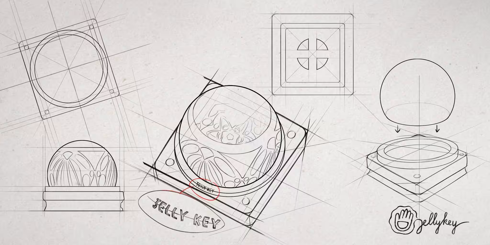 Jelly Key Sketch 1