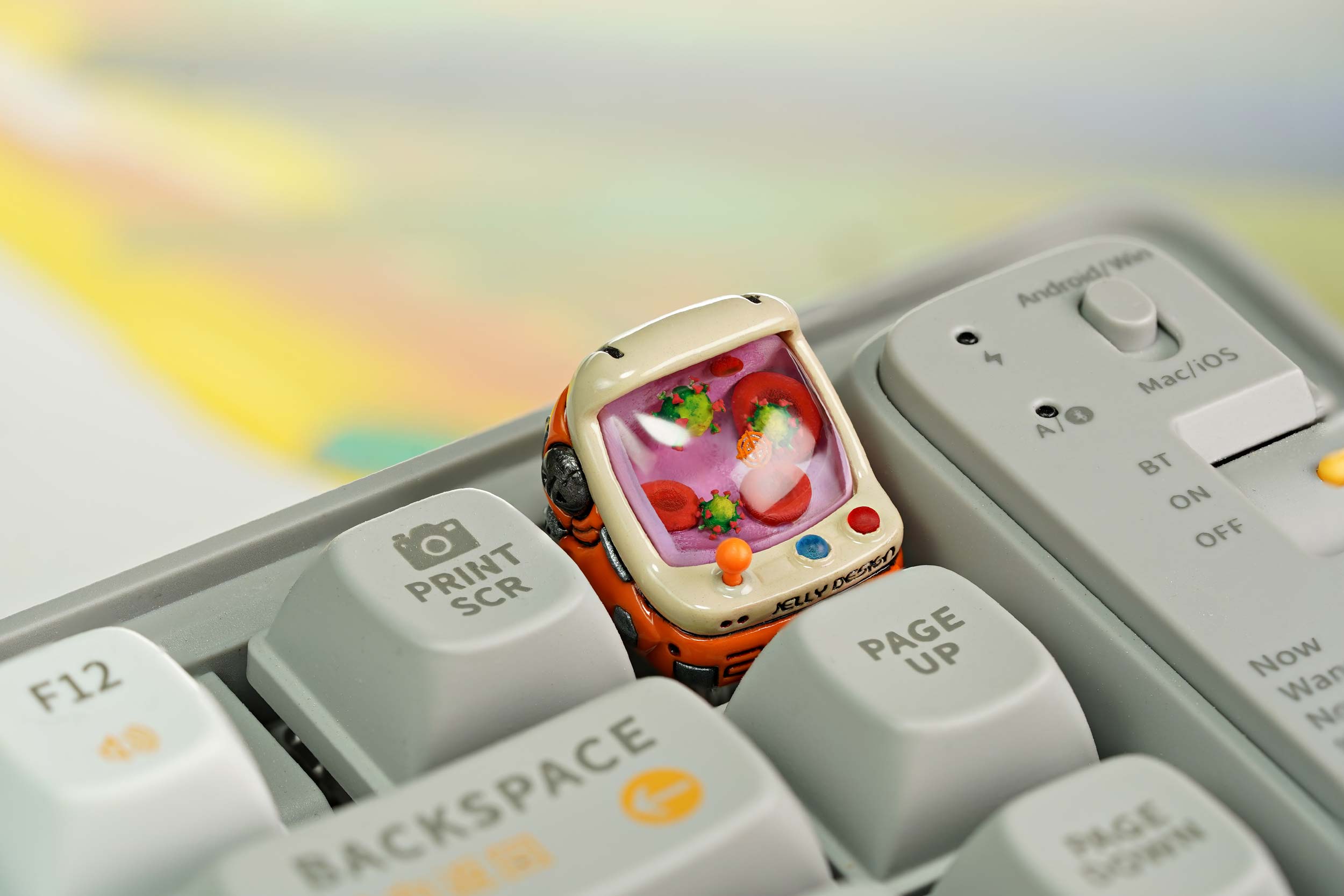 Retro TV series – Ageless console keycaps - Jelly Key