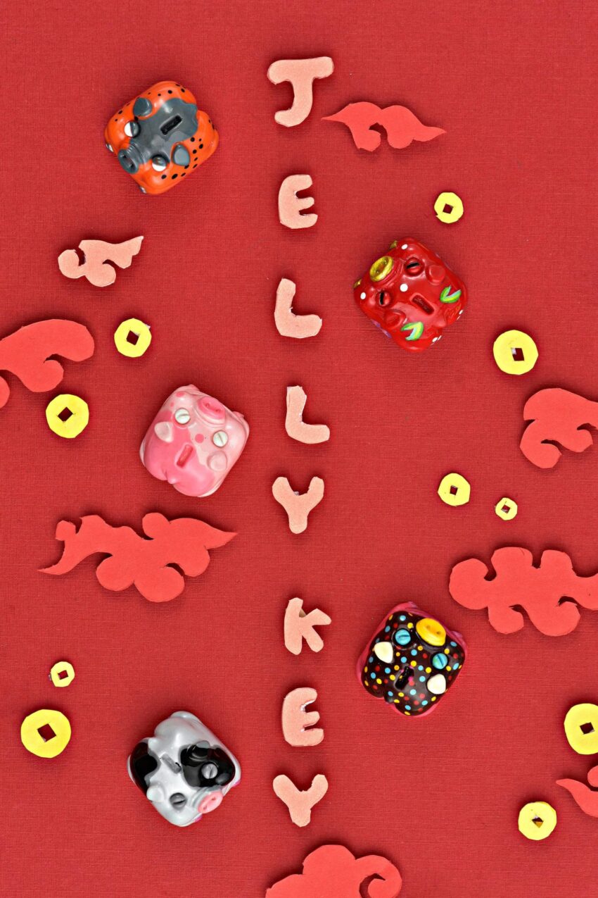lunar new year keycaps,keycaps,new year keycaps,new year artisan,artisan keycaps