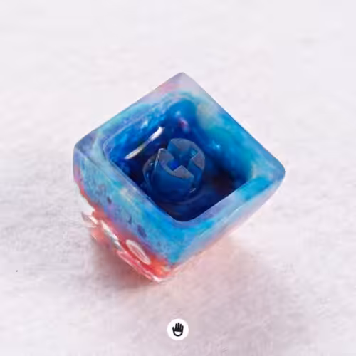 The Immense Ocean series – World of Coral artisan keycaps by Jelly Key