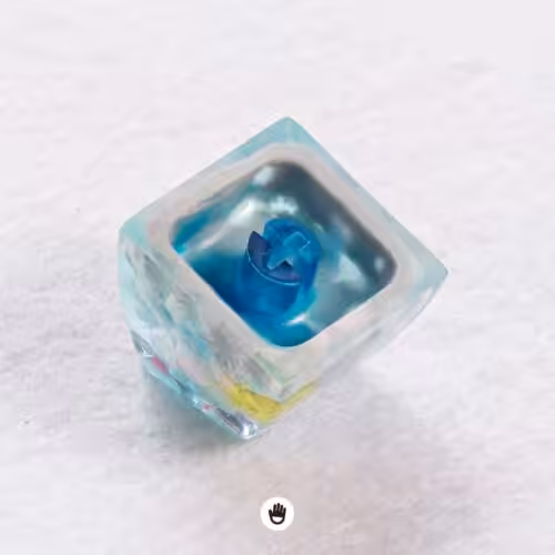 The Immense Ocean series – World of Coral artisan keycaps by Jelly Key