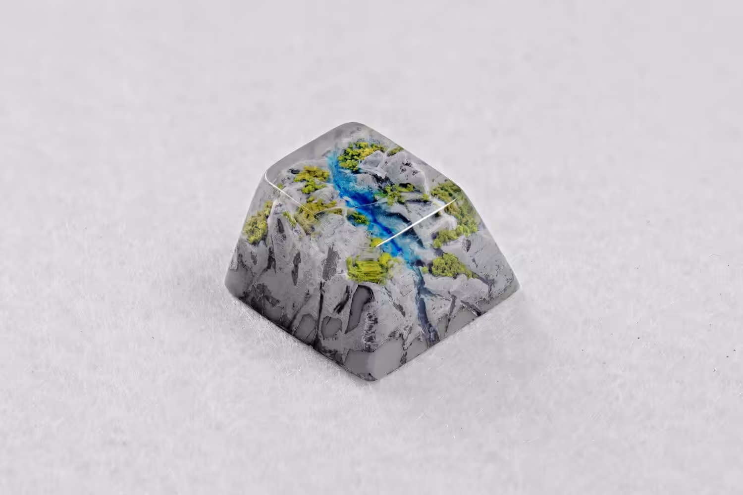 Shangri La Flows artisan keycap series by Jelly Key