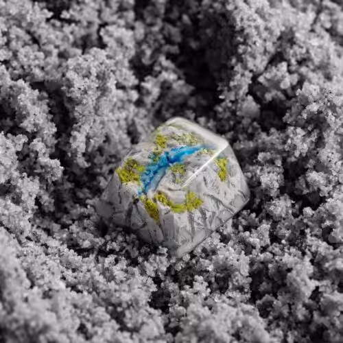 Shangri La Flows artisan keycap series by Jelly Key