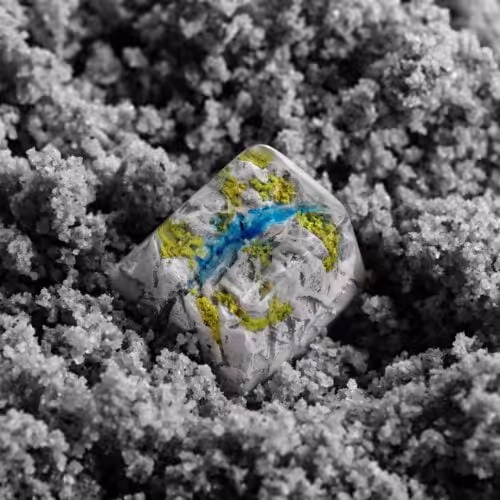 Shangri La Flows artisan keycap series by Jelly Key