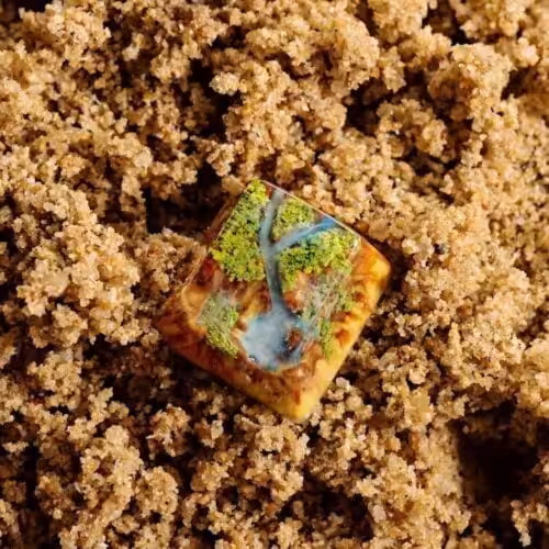 Shangri La Flows artisan keycap series by Jelly Key